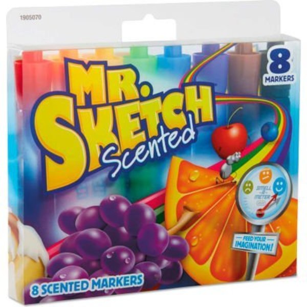 Sanford Mr. Sketch Scented Watercolor Marker - Chisel Tip - 8 Colors - 8 Pack 1905070